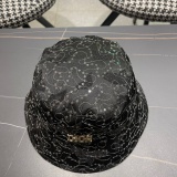 Dior New Fashionable and Elegant Embroidered Fisherman's Hat