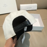 Balenciaga New Fashion Versatile Embroidered Logo Contrast Baseball Hat