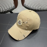 Moncler Classic Personalized Punch Baseball Hat Unisex Versatile Duck Tongue Hat