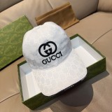 Gucci New Classic Couple Embroidered Logo Versatile Baseball Hat