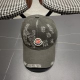 Moncler Classic Baseball Hat Unisex Versatile Duck Tongue Hat