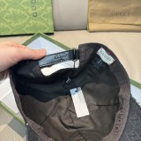 Gucci New Classic Couple Embroidered Logo Versatile Baseball Hat