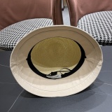 Moncler Elegant Butterfly Festival Straw Hat Sunscreen Hat Sunscreen Hat
