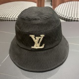 Louis Vuitton Fashion Versatile Bow Fisherman's Hat
