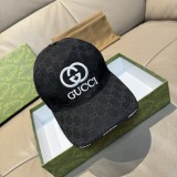 Gucci New Classic Couple Embroidered Logo Versatile Baseball Hat