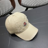 Moncler Classic Baseball Hat Unisex Versatile Duck Tongue Hat