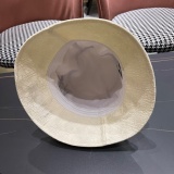 Dior Fashion 3D Embroidered Logo Bee Fisherman Hat