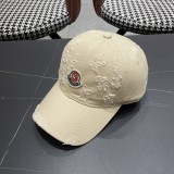 Moncler Classic Baseball Hat Unisex Versatile Duck Tongue Hat