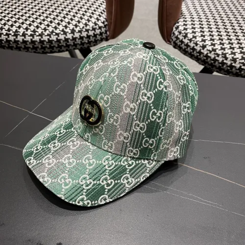 Gucci Retro GG Duck Tongue Hat Couple Horseneck Button Baseball Hat