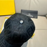 Fendi New Retro Double F Jacquard Versatile Baseball Hat