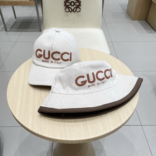 Gucci Unisex Classic Logo Printed Fisherman's Hat Baseball Hat