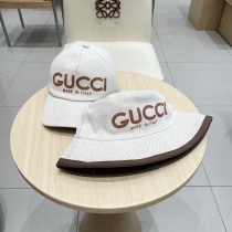 Gucci Unisex Classic Logo Printed Fisherman's Hat Baseball Hat