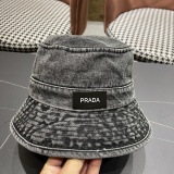 Prada Classic Washed Cowboy Fisherman's Hat Sunshade Cap