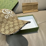 Gucci New Classic Couple Embroidered Logo Versatile Baseball Hat