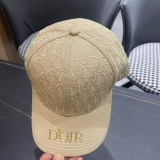 Dior New Fashion Embroidered Logo Baseball Hat Versatile Duck Tongue Hat