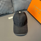 Louis Vuitton New Classic Checkerboard Embroidered Logo Versatile Baseball Hat