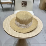 Louis Vuitton New Fashion Elegant Straw Woven Pot Hat