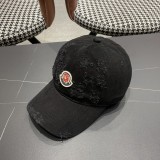 Moncler Classic Baseball Hat Unisex Versatile Duck Tongue Hat