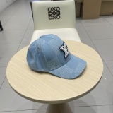 Louis Vuitton Embroidered Logo Chessboard Baseball Hat Versatile Duck Tongue Hat