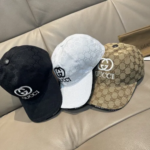 Gucci New Classic Couple Embroidered Logo Versatile Baseball Hat