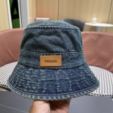 Prada Classic Washed Cowboy Fisherman's Hat Sunshade Cap