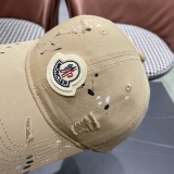 Moncler Classic Personalized Punch Baseball Hat Unisex Versatile Duck Tongue Hat