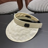 Balenciaga Retro Large Brimmed Sky Top Sunscreen Hat Sunscreen Hat