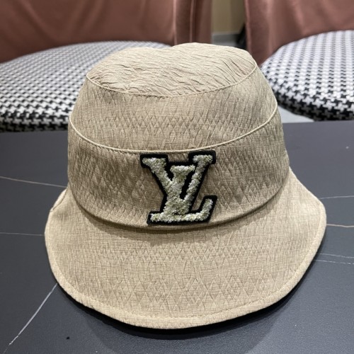 Louis Vuitton Fashion Versatile Bow Fisherman's Hat