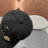 Moncler Classic Personalized Punch Baseball Hat Unisex Versatile Duck Tongue Hat