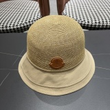Moncler Elegant Butterfly Festival Straw Hat Sunscreen Hat Sunscreen Hat
