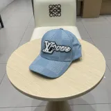 Louis Vuitton Embroidered Logo Chessboard Baseball Hat Versatile Duck Tongue Hat