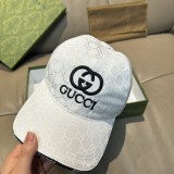 Gucci New Classic Couple Embroidered Logo Versatile Baseball Hat