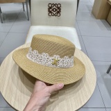 Louis Vuitton New Fashion Elegant Straw Woven Pot Hat