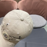 Moncler Classic Personalized Punch Baseball Hat Unisex Versatile Duck Tongue Hat
