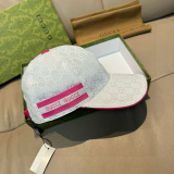 Gucci New Classic Versatile Full GG Jacquard Baseball Hat