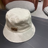 Dior New Fashionable and Elegant Embroidered Fisherman's Hat