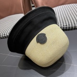 Moncler Elegant Butterfly Festival Straw Hat Sunscreen Hat Sunscreen Hat