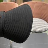 Moncler Fashion Empty Top Straw Hat Sunshade Hat Sunscreen Straw Hat