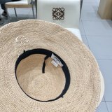 Chanel New Tulip Lafite Straw Hat Large Brimmed Beach Hat Sunshade Hat