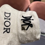 Dior Fashion 3D Embroidered Logo Bee Fisherman Hat