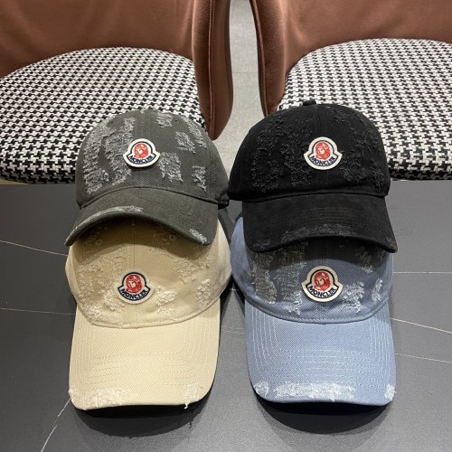 Moncler Classic Baseball Hat Unisex Versatile Duck Tongue Hat