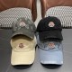 Moncler Classic Baseball Hat Unisex Versatile Duck Tongue Hat