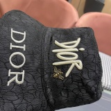 Dior Fashion 3D Embroidered Logo Bee Fisherman Hat