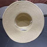 Chanel New Elegant Vacation Woven Large Brimmed Straw Hat