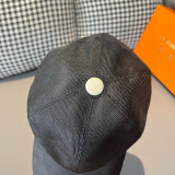 Louis Vuitton New Classic Checkerboard Embroidered Logo Versatile Baseball Hat