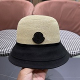 Moncler Elegant Butterfly Festival Straw Hat Sunscreen Hat Sunscreen Hat