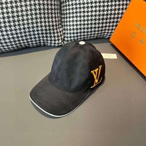 Louis Vuitton New Classic Checkerboard Embroidered Logo Versatile Baseball Hat