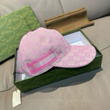 Gucci New Classic Versatile Full GG Jacquard Baseball Hat