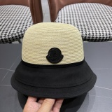 Moncler Elegant Butterfly Festival Straw Hat Sunscreen Hat Sunscreen Hat
