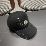 Moncler Classic Personalized Punch Baseball Hat Unisex Versatile Duck Tongue Hat